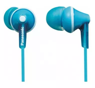 Наушники вкладыши Panasonic RP-HJE125E 1.1м голубой проводные в ушной раковине (RP-HJE125E-Z)