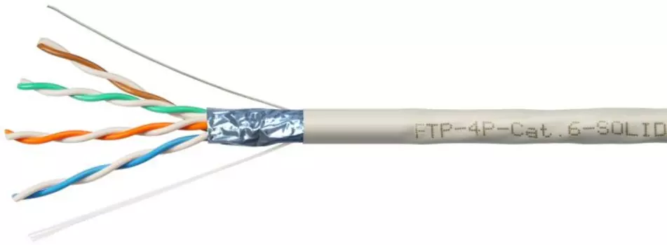 NEOMAX [NM20601] Кабель FTP cat.6, 4 пары, (305м) 0.57 мм Медь PVC jacket (NM20601)