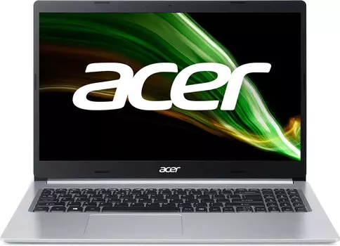 Ноутбук Acer Aspire 5 A515-45-R8V5 Ryzen 5 5500U/16Gb/SSD512Gb/AMD Radeon/15.6"/IPS/FHD (1920x1080)/Eshell/silver/WiFi/BT/Cam