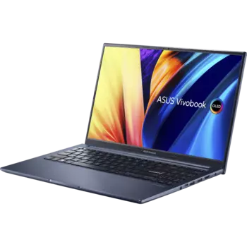 Ноутбук Asus 90NB0WY1-M008V0 Vivobook 15X OLED X1503ZA-L1147W 15.6" FHD(1920x1080) OLED/Intel Core i5-12500H 2,5Ghz/8GB/512GB/Integrated/Wi-Fi 6/BT5.0/720P HD Camera/BKLT/FPR/Windows 11 Home/1Y/Blue