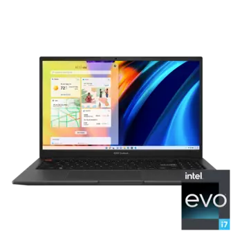 Ноутбук ASUS VivoBook S15 OLED K3502ZA-MA173 Core i5-12500H/16Gb/512Gb SSD/15.6" I2.8K (2880 x 1620) OLED WiFi/BT/Cam/No OS/1.8Kg/Indie Black (90NB0WK2-M007K0)