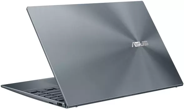 Ноутбук Asus Zenbook UX325EA-KG789 Core i7 1165G7 16Gb SSD512Gb Intel Iris Xe graphics 13.3" OLED FHD (1920x1080) noOS grey WiFi BT Cam Bag
