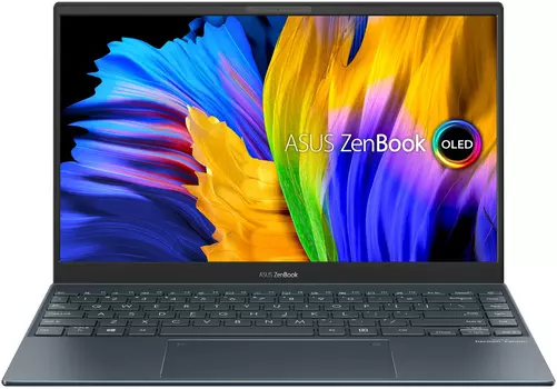 Ноутбук Asus Zenbook UX325EA-KG789 Core i7 1165G7 16Gb SSD512Gb Intel UHD Graphics 13.3" OLED FHD (1920x1080) noOS grey WiFi BT Cam