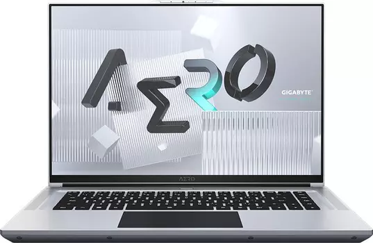 Ноутбук Gigabyte Aero 16 Core i7 12700H 32Gb SSD1Tb NVIDIA GeForce RTX3070Ti 8Gb 16" OLED UHD+ (3840x2160) Windows 11 Professional black WiFi BT Cam