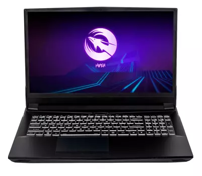 Ноутбук Hiper G16 Core i5 10400 16Gb SSD1Tb NVIDIA GeForce RTX 3070 8Gb 16.1" IPS FHD (1920x1080) Windows 11 Professional BT Cam