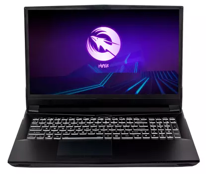 Ноутбук Hiper G16 Core i5 10400 16Gb SSD512Gb NVIDIA GeForce RTX 3070 8Gb 16.1" IPS FHD (1920x1080) Windows 11 Professional BT Cam