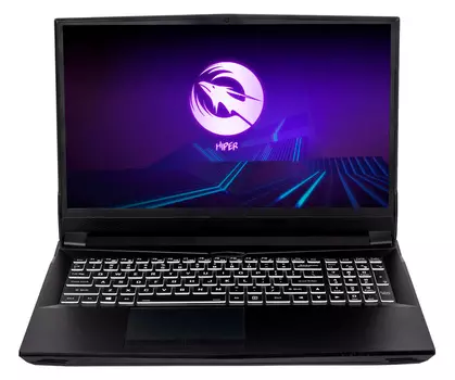 Ноутбук Hiper G16 Core i7 11700K 16Gb SSD1Tb NVIDIA GeForce RTX 3070 8Gb 16.1" IPS FHD (1920x1080) Linux BT Cam
