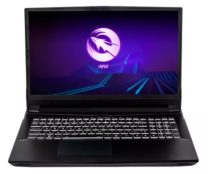 Ноутбук Hiper G16 Core i7 11700K 16Gb SSD512Gb NVIDIA GeForce RTX 3070 8Gb 16.1" IPS FHD (1920x1080) Windows 11 Professional BT Cam