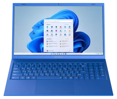 Ноутбук IRBIS 15NBC1001 15.6" Core i3-1115G4, 15.6"LCD 1920*1080 IPS , 8+256GB SSD, AC wifi, camera: 2MP, 5000mha battery, metal case, backlight keyboard, type-c, Win11 Pro (15NBC1001)