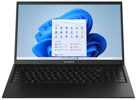 Ноутбук IRBIS 15NBC1005 15.6" AMD Ryzen R3 3200U, 15.6"LCD 1920*1080 IPS , 8+512GB SSD, Front, AC wifi, camera: 2MP, 5000mha battery, metal case, backlight keyboard, type-c, Win 11Pro (15NBC1005)