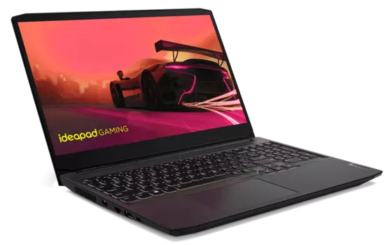 Ноутбук Lenovo IdeaPad Gaming 3 15ACH6 15,6 FHD (1920x1080)IPS AG, Ryzen 5 5600H, 16GB DDR4 3200, 512GB SSD M.2, RTX 3050 4GB, WiFi, BT, TPM2, HD Cam, 45Wh, 170W Slim Tip, NoOS, 1Y, Shadow Black, 2.25kg (82K200HHRE)