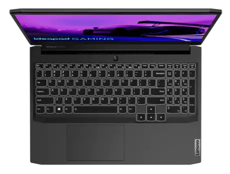 Ноутбук Lenovo IdeaPad Gaming 3 15IHU6 15.6 FHD (1920x1080)IPS 250N 60Hz, i5-11300H, 8GB DDR4 3200, 512GB SSD M.2, RTX3050 4GB, WiFi, BT, TPM2, HD Cam, 170W Slim Tip, Win11Home64 ENG, 1Y, 2.25kg (82K100D2LT)