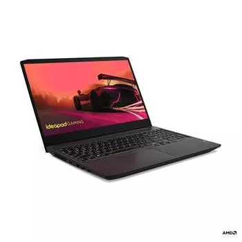 Ноутбук Lenovo IP Gaming 3 15ACH6 Ryzen 5 5600H 8Gb SSD512Gb NVIDIA GeForce RTX 3050 4Gb 15.6" IPS FHD (1920x1080) noOS black WiFi BT Cam