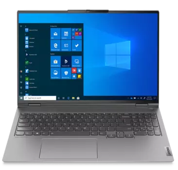 Ноутбук Lenovo ThinkBook 16p G2 ACH 16" WQXGA (2560x1600) IPS 400N, Ryzen 9 5900HX 3.3G, 2x16GB DDR4 3200, 1TB SSD M.2, RTX 3060 6GB, WiFi6, BT,FPR, FHD Cam, 230W Slim Tip, KB ENG/RU, Win11 P64 ENG, 1Y, 1.99k (20YM002VPB)