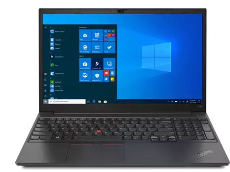 Ноутбук ThinkPad E15 Gen 2 15,6" FHD (1920x1080) IPS 250N, i5-1135G7, 8GB DDR4 3200 SODIMM, 256GB SSD M.2, Intel Iris Xe, WiFi, BT, FPR, IR Cam, 45Wh, 65W USB-C, Win 10P64 ENG, Black, 1Y, 1.7kg (20TD004PMH)