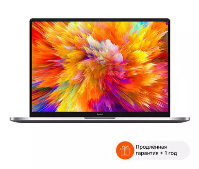 Ноутбук Xiaomi Pro RedmiBook Core i5 12450H 16Gb SSD512Gb Intel UHD Graphics 15.6" IPS 3K (3200x2000) Windows 10 trial (для ознакомления) silver WiFi BT Cam