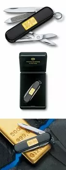 Нож перочинный Victorinox 0.6203.87 58мм 7функций черный подар.коробка