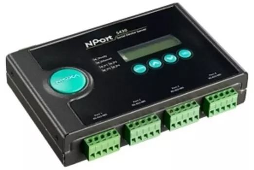 NPort 5430I 4 Port RS-422/485 device server, isolation 2KV, без адаптера питания (NPort 5430I)