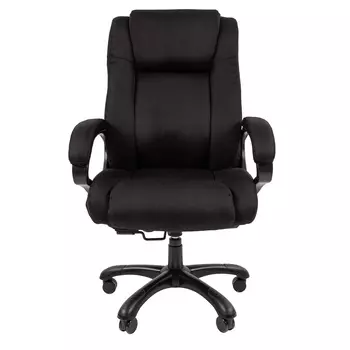 Офисное кресло Chairman 410 Россия ткань SX черная (черный пластик) (7127972)