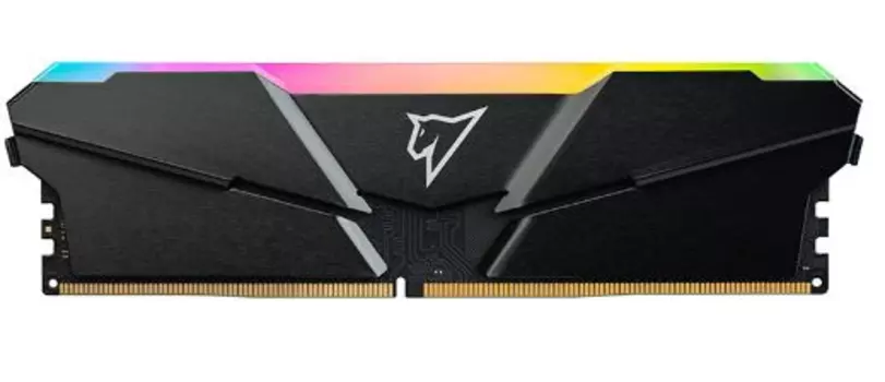 Оперативная память Netac Shadow RGB 8GB DDR4-3200 (PC4-25600) C16 Grey 16-20-20-40 1.35V XMP Memory module (NTSRD4P32SP-08E)