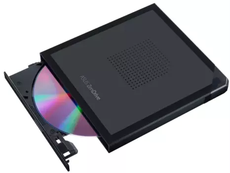 Оптический привод ASUS SDRW-08V1M-U/BLK/G/AS/P2G, dvd-rw, external, USB Type-C cable; 90DD02L0-M29000 (SDRW-08V1M-U/BLK/G/AS/P2G)