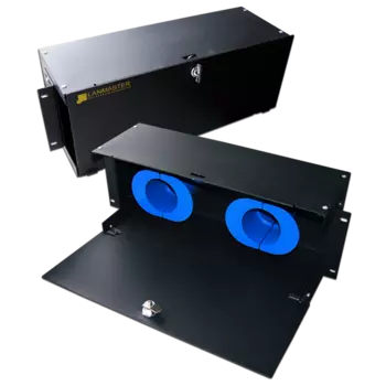 Органайзер для оптического кабеля 19", 4U (LAN-ORG/FO-4U)