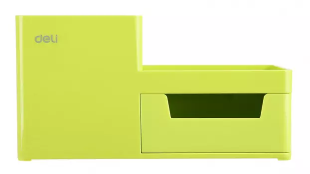 Органайзер настольный Deli EZ25150 Rio 175x90x92мм зеленый пластик