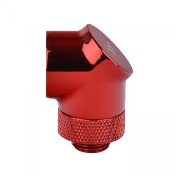 Pacific G1/4 90 Degree Adapter [CL-W052-CU00RE-A] - Red/DIY LCS/Fitting/2 Pack