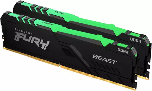 Память DDR4 2x16Gb 2666MHz Kingston KF426C16BB1AK2/32 RTL PC4-21300 CL16 DIMM 288-pin 1.2В dual rank