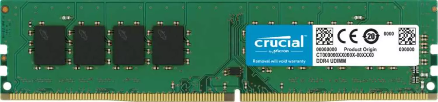 Память DDR4 32Gb 3200MHz Crucial CT32G4DFD832A RTL PC4-25600 CL22 DIMM 288-pin 1.2В dual rank