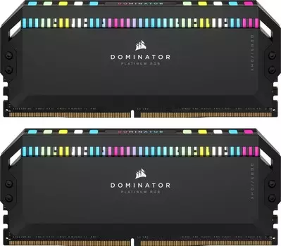 Память DDR5 2x16Gb 5600MHz Corsair CMT32GX5M2B5600C36 DOMINATOR PLATINUM RGB RTL PC5-44800 CL36 DIMM 288-pin 1.25В