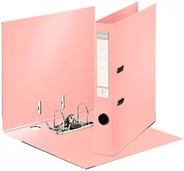 Папка-регистратор Esselte №1 Solea 231044 A4 50мм сиреневый мет.окант. вместимость 350 листов