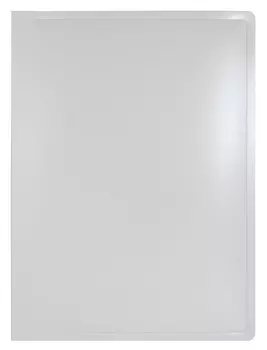 Папка с 20 прозр.вклад. Бюрократ Black&amp;White BWBPV20 A4 пластик 0.8мм ассорти