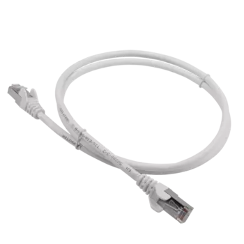 Патч-корд LANMASTER LSZH FTP кат.5e, 10 м, серый (LAN-PC45/S5E-10-GY)