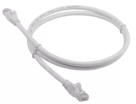 Патч-корд LANMASTER LSZH UTP кат.6, 3.0 м, серый (LAN-PC45/U6-3.0-GY)