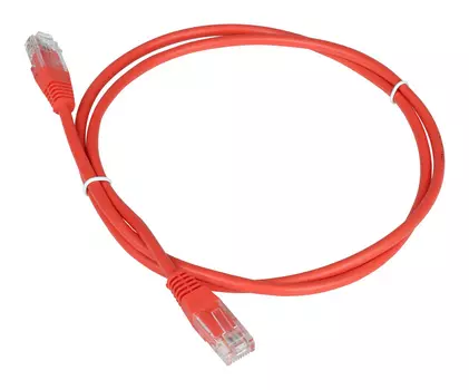 Патч-корд Lanmaster TWT-45-45-0.3-OR UTP вилка RJ-45-вилка RJ-45 кат.5е 0.3м оранжевый ПВХ (уп.:1шт)