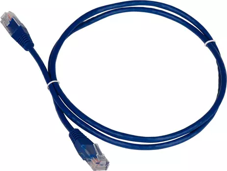 Патч-корд Lanmaster TWT-45-45-20-BL UTP вилка RJ-45-вилка RJ-45 кат.5е 20м синий ПВХ (уп.:1шт)