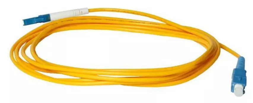 Патч-корд оптический TWT, PVC, симплексный, LC/UPC-LC/UPC, SM OS2, 1.0 м (TWT-LC-LC/SU-1.0)