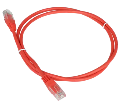 Патч-корд TWT UTP кат.5e, с заливными колпачками, 0.15 м, оранжевый (TWT-45-45-0.15-OR)