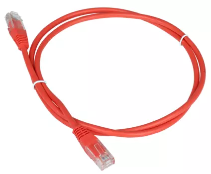 Патч-корд TWT UTP кат.5e, с заливными колпачками, 1.5 м, оранжевый (TWT-45-45-1.5-OR)