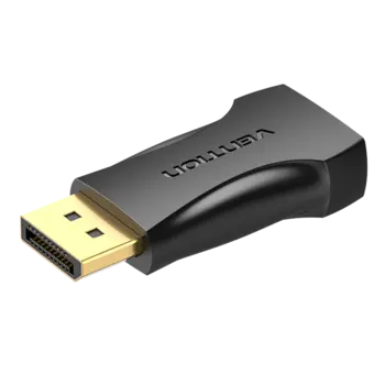 Переходник Vention DisplayPort Male to HDMI Female 4K Adapter Black (HBPB0)
