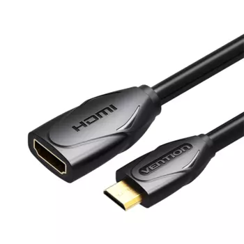 Переходник Vention Mini HDMI Extension Cable 1M Black (ABAAF)