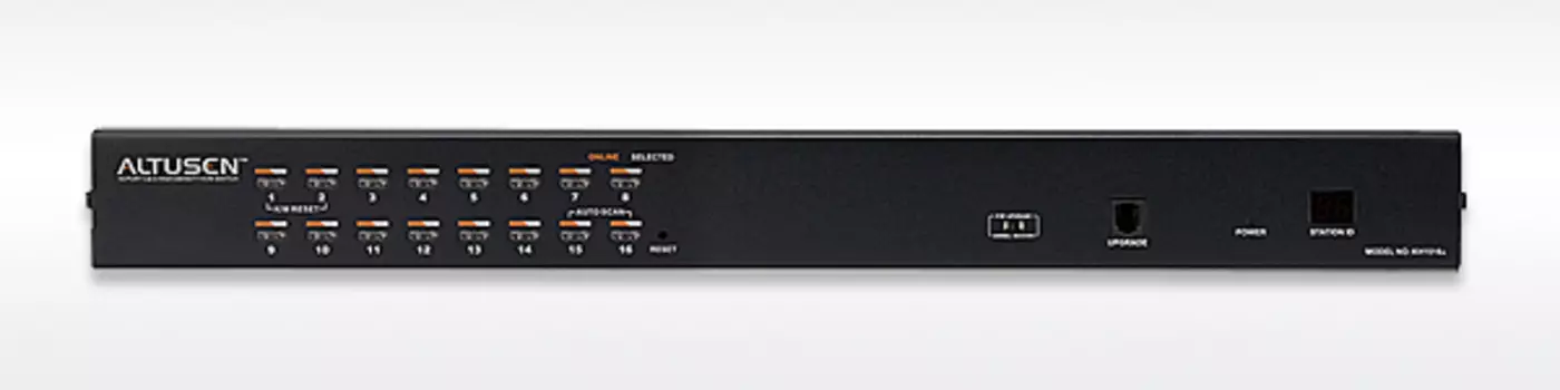 Переключатель электронный ATEN 16-Port Multi-Interface Cat 5 KVM Switch (KH1516A-AX-G)