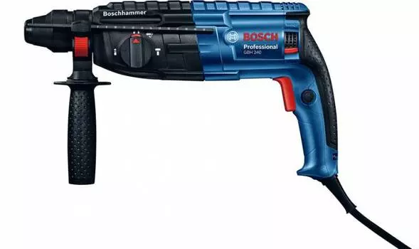 Перфоратор Bosch GBH 240 патрон:SDS-plus уд.:2.7Дж 790Вт (кейс в комплекте)