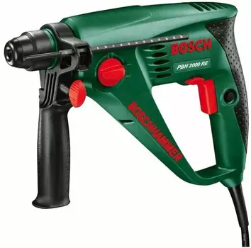 Перфоратор Bosch PBH 2000 RE патрон:SDS-plus уд.:1.5Дж 550Вт
