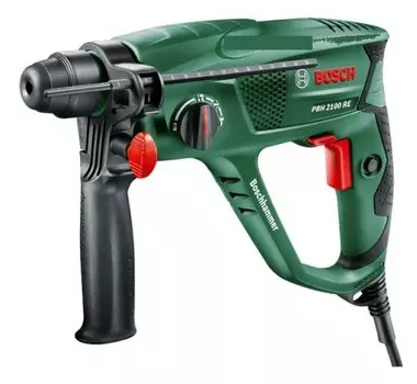 Перфоратор Bosch PBH 2100 RE патрон:SDS-plus уд.:1.7Дж 550Вт (кейс в комплекте)