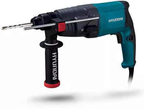 Перфоратор Hyundai H 550 патрон:SDS-plus уд.:1.5Дж 500Вт (кейс в комплекте)
