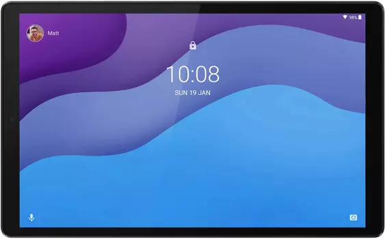 Планшет Lenovo Tab M10 TB-X306X Helio P22T (2.3) 8C RAM4Gb ROM64Gb 10.1" IPS 1280x800 3G 4G Android 10.0 серый 8Mpix 5Mpix BT GPS WiFi Touch microSD