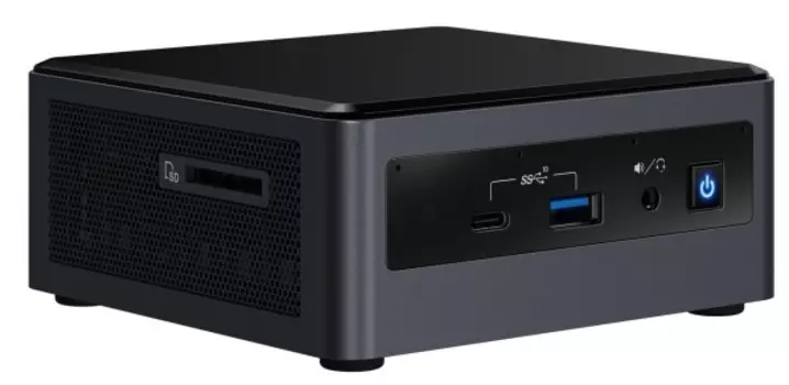 Платформа для сборки пк Intel NUC 10: Intel Core i3-10110U, VGA Intel UHD Graphics, VESA, no codec (БЕЗ ШНУРА) (BXNUC10I3FNHN)