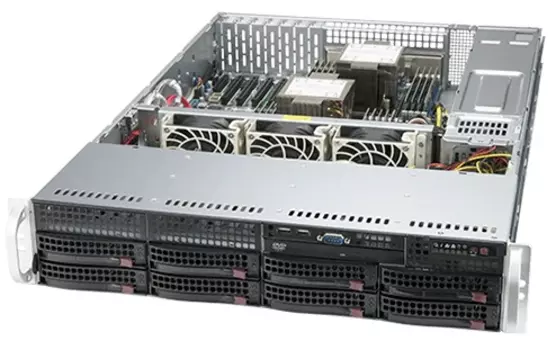 Платформа SuperMicro SYS-620P-TRT C621A 10G 2P 2x1200W